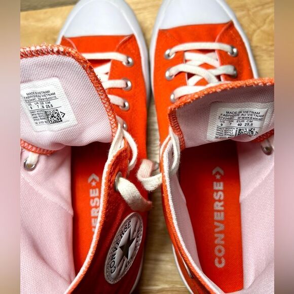 CONVERSE CTAS Platform Lug Sole Hi Top Sneaker Shoe Women’s Size 9, EUC!! - Picture 6 of 8